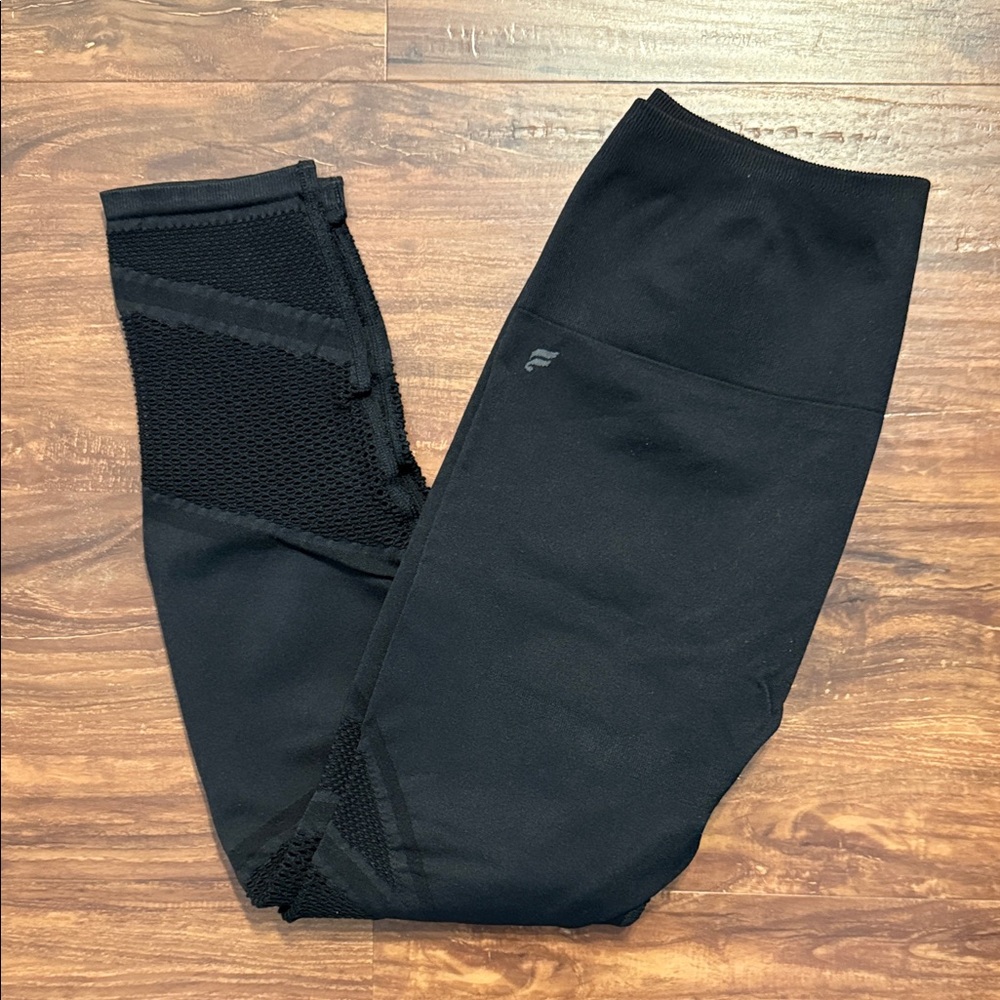 Fabletics Black Mesh Leggings